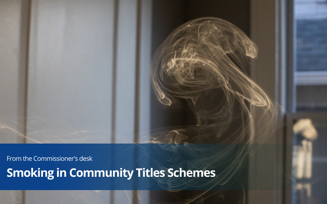 Smoking in Community Titles Schemes