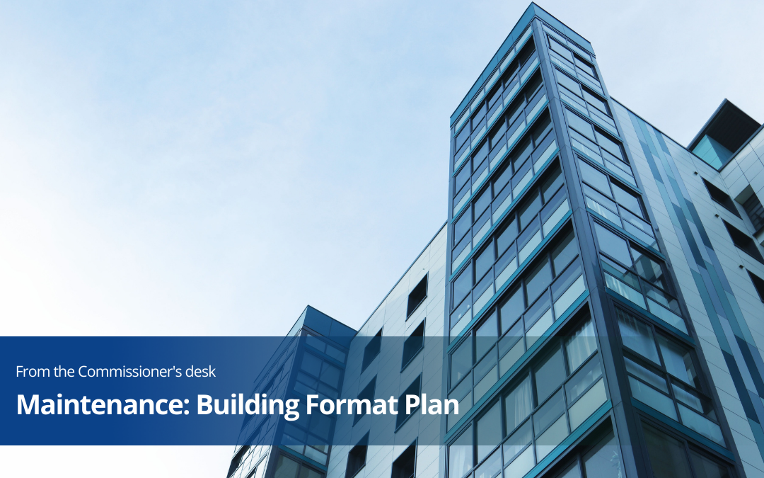 Building Format Plan Maintenance