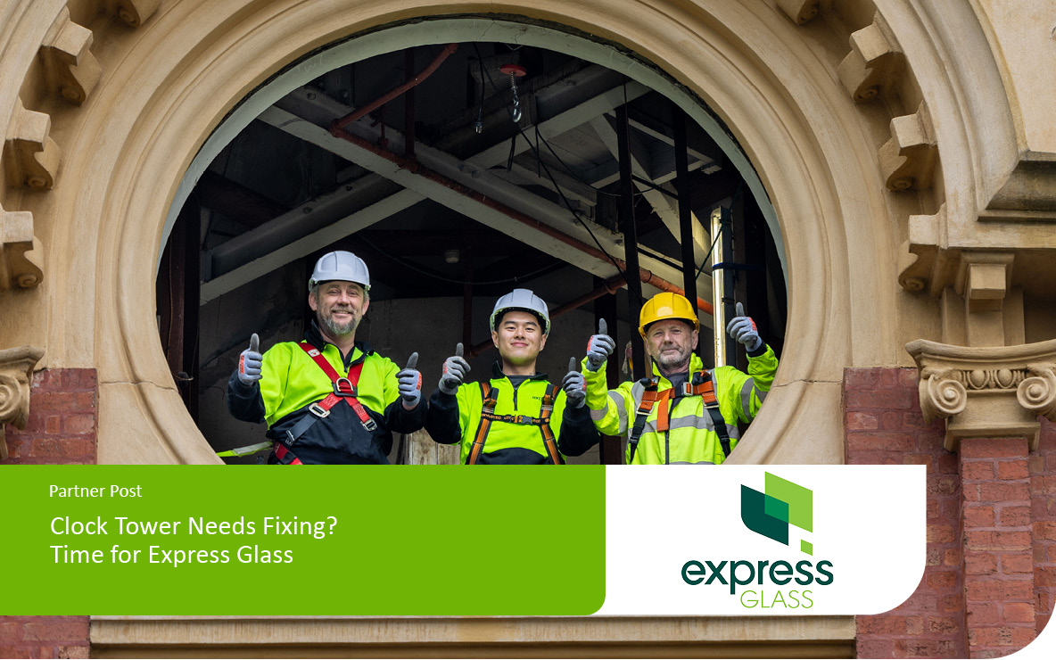 Clock Tower Needs Fixing? Time for Express Glass